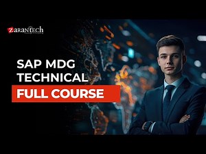 SAP MDG Technical Full Course | ZaranTech