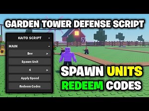 [🏡NEW] Garden Tower Defense Script - *Spawn Any Units* ROBLOX (NO KEY!)