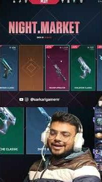 Valorant Night Market Opened. Only Reaver Operator 😭🔥 #valorant #valorantnightmarket #valorantclips