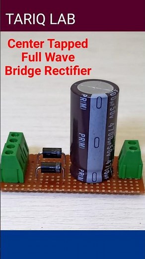 Center Tapped Full Wave Bridge Rectifier