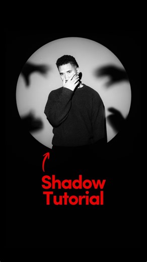 Fabian Rumohr | Videograf | Video Creator on Instagram: "Cool Shadow effect on Wall tutorial 💡👀 In this video, I will show you how to create this cool shadow effect. Step 1: Take a light and attach a spotlight to it to create a round light effect on the wall. Step 2: Create different shadows with your hands. Step 3: Blend them together by cutting out all your different hand shadows and integrating them with your original footage. Drop a comment if this helped you out ✨ #videography #filmmaking
