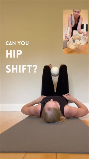 Michelle Edmison on Instagram: "Can you hip shift? if you struggled with my last post, the curtsey lunges, go back to the ground and get your prerequisites. One of them is this hip shift 🙌 Hip shifting is one of the highest value movements in our body. It’s about the hip, being able to sit back in the socket, on its axis, as the pelvis swings around it. A hip shift is hip INTERNAL ROTATION. AFIR = Acetabular Femoral Internal Rotation ( more on that coming up) If you can’t do it, you will be com