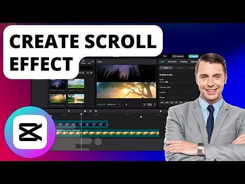 How To Create A Scroll Effect In Capcut Tutorial