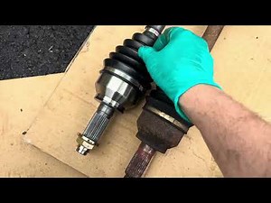 08 Mazda 3 right side CV axle replacement.