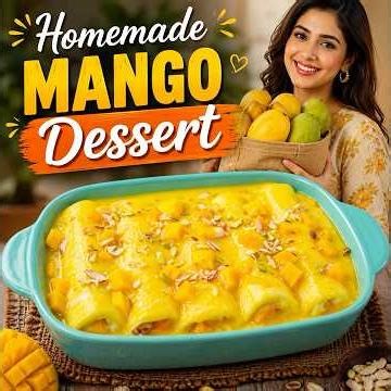 Easy Mango Bread Dessert #dessertrecipe #easyrecipe #easydessertrecipe