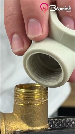 Simple PPR pipes joining trick #diy #pipe #joint