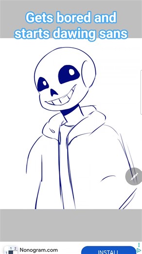 speed paint #art #sansundertale #undertale #drawing #speedpaint #sans