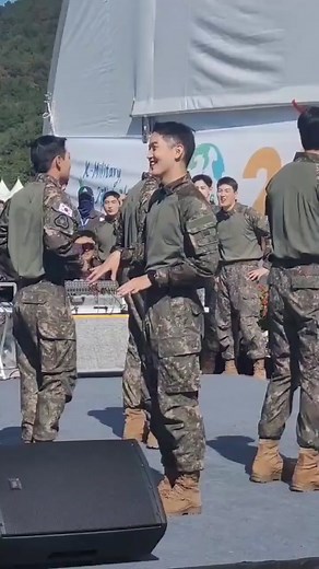 sauth Korean military dance 🪖❤