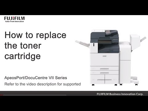 How to replace the toner cartridge