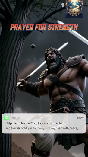 short prayer for strength#DavidAndGoliath #PrayerForStrength #BibleShor #DailyPrayer #ChristianReels