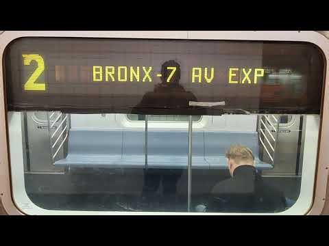 On Board Manhattan Bound R142 (2) EXP Train From 219th Street to 3rd Avenue-149th Street