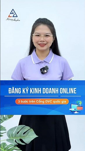 3 bước đăng ký kinh doanh online - Thành lập công ty online #ketoananpha #dangkykinhdoanh #xingpkd