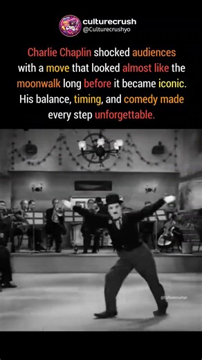 Charlie Chaplin Did the Moonwalk Before It Existed #shorts