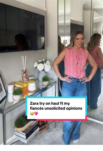 Zara new in try on haul ft my fiancés unsolicited opinions 🤣💖 @ZARA #shoppinghaul #tryon #tryonhaul #shopping #haul #clothinghaul #zara #zarahaul #zaraoutfit #zaranewin #fashiontiktok