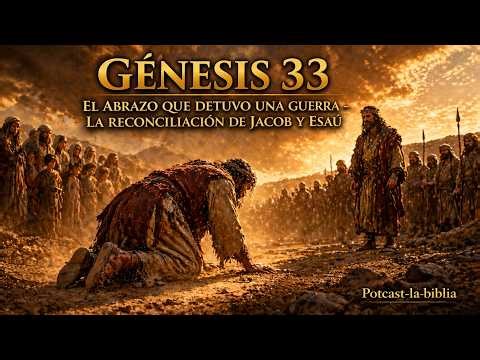 La biblia Genésis capítulo 33: El abrazo que detuvo una guerra - La reconciliación de Jacob y Esaú