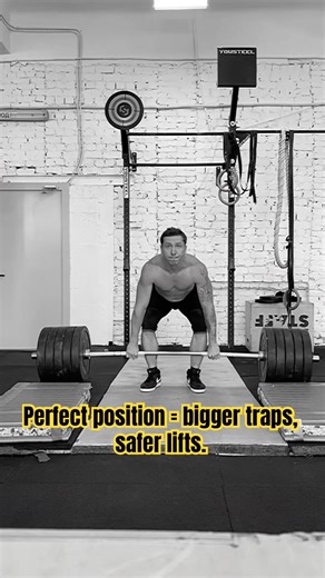 Deadlift + Shrugs: Perfect Neck Position Technique