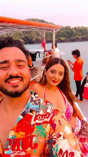 Langkawi Sunset Cruise 🌅 Ocean Jacuzzi, Dance & Unlimited Fun! 🇲🇾 #Shorts #malaysia #couple #life
