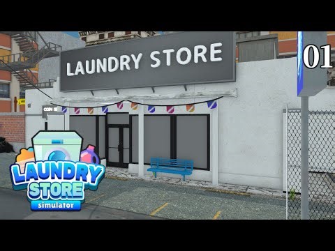 Laundry Store Simulator First Look 01