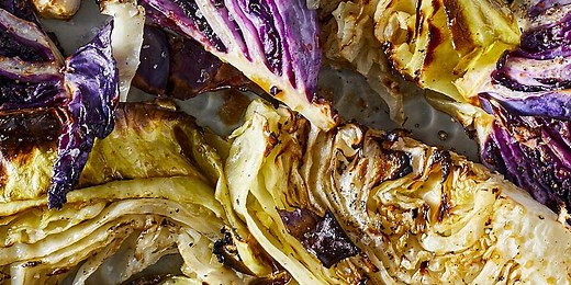 Balsamic Roasted Cabbage