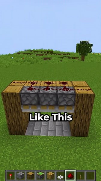 Making a Working Garage Door in Minecraft ?⛏️💎