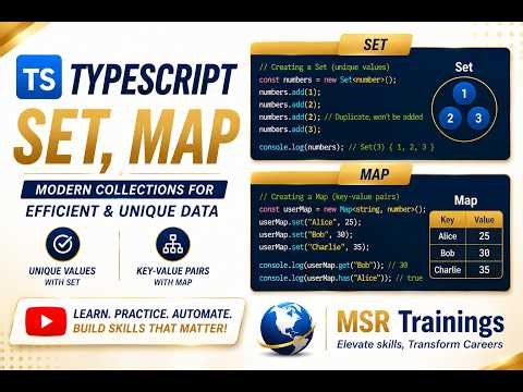 Typescript Set and Map Session 7 - 🚀 Master Playwright with Typescript