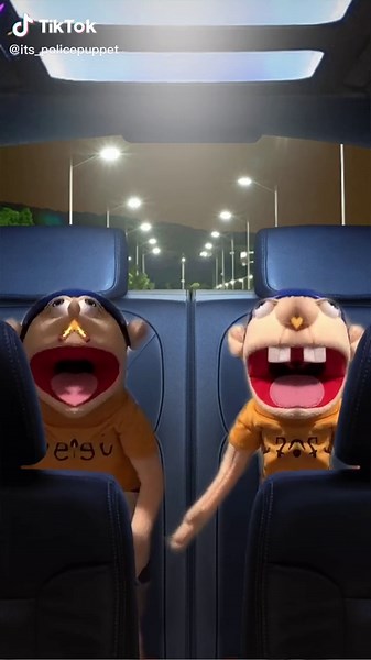 Police Puppet on TikTok