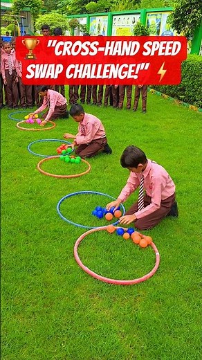 Cross-Hand Speed Swap Challenge🎖️ #fun #challenge #swap