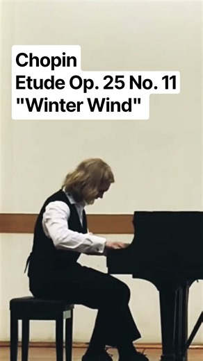 The Finale Minute: Chopin's "Winter Wind" - Nikolaev Nikita