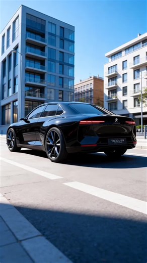 Peugeot 509.2 berline proto. by AI #automobile #voiture #cars #peugeot #cartok