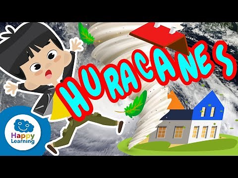 Curiosidades Increíbles Sobre los Huracanes 🌪️ para NIÑOS | CIENCIAS NATURALES | ‪@HappyLearningES‬