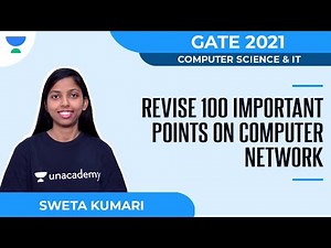 Revise 100 Important Points on Computer Network for GATE 2021 | Sweta Kumari