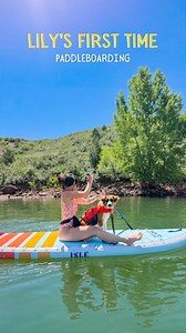 1.1K views · 49 reactions | Took Lily paddleboarding for the first...