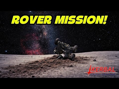 I Preformed my FIRST EVER rover mission in KSP…