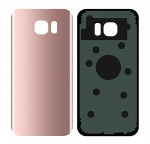 Back Panel Cover for Samsung Galaxy S7 Edge - Pink Gold