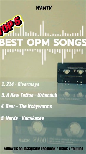 Top 5 Best OPM Songs #music #OPM #nostalgia #alternative