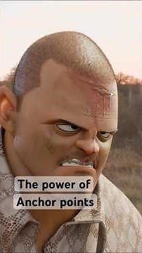 The power of anchor points in substance painter.