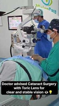 TORIC LENS IN CATRACT SURGERY