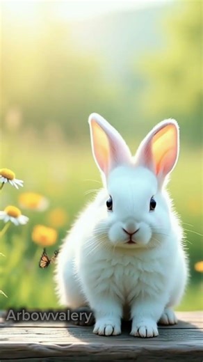 This rabbit is very cute 😍 #tranding #rabbit #shorts