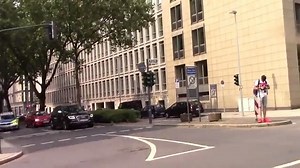 31K views · 66 reactions | A prior-design Dodge Hellcat and an Audi R8 speed and rev their engines through the pedestrian-filled streets of Dusseldorf, only to be instantly pulled over by a police officer! | Rumble | Facebook