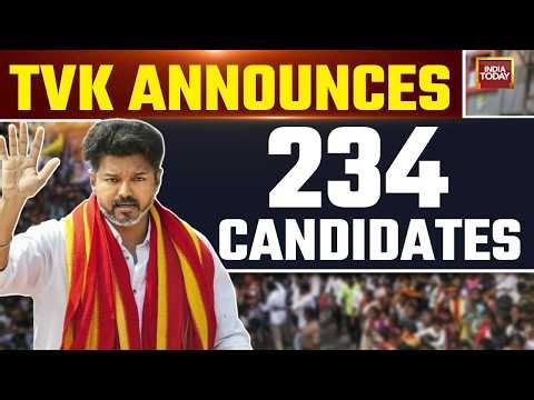 Thalapathy Vijay Speech: Vijay To Contest 2 Seats, Calls TN Polls Direct Fight Between TVK And DMK