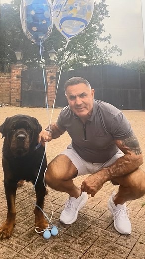 Mick Theo on Instagram: "“MICKY THEO WITH HIS BEST MATE “ RIP TROY"