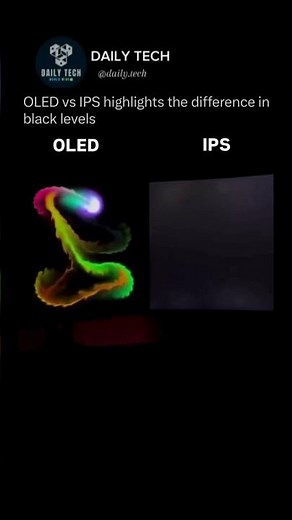 OLED vs IPS: The Black Difference.