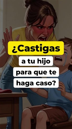 Muchas veces creemos que castigar es la única forma de corregir. Porque funciona… en el momento. Pero lo que pocos padres ven es esto: El castigo no enseña a tu hijo a hacerlo mejor. Le enseña a evitar el castigo. Y eso cambia todo. Porque cuando tú no estás, no hay aprendizaje… solo control externo. Por eso tu hijo repite la conducta una y otra vez. No es que no entienda. Es que nadie le enseñó cómo hacerlo bien. Educar no es castigar más fuerte. Es guiar mejor. Y cuando entiendes lo que hay de