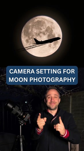 Clever Photographer on Instagram: "Photographing the moon is easier than you think 🌕 Here are my go-to camera settings for a sharp moon shot: Manual mode f/8 1/125 sec ISO 100 Focus to infinity Tripod + long lens The moon is much brighter than stars, so you don’t need extreme settings. Just keep it simple and sharp. Save this for the next full moon 📌 Follow for more photography tips, photo editing, and the art of seeing. @cleverphotographer #moonphotography #astrophotographytips #camerasetting