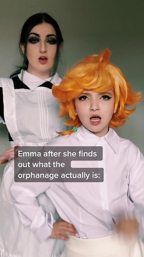 Are you really silly?! (Keep in mind Amelia is only 8!) #thepromisedneverland #fypシ #emmatpn #isabellatpn