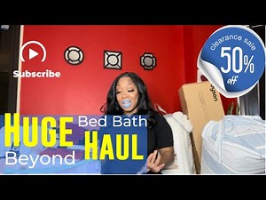 Huge Bed Bath & Beyond Clearance Sale Haul