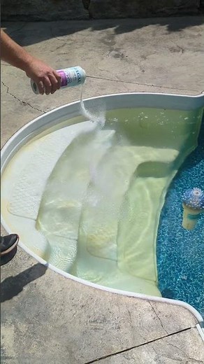 How to Fix Yellow or Stained Swimming Pool Steps / VIP Pools and Spas