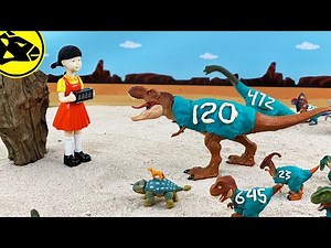Squid Game Jurassic World Parody
