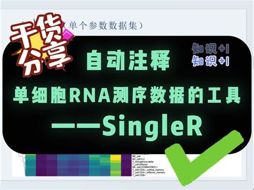 单细胞联合scATAC体系课程——自动注释