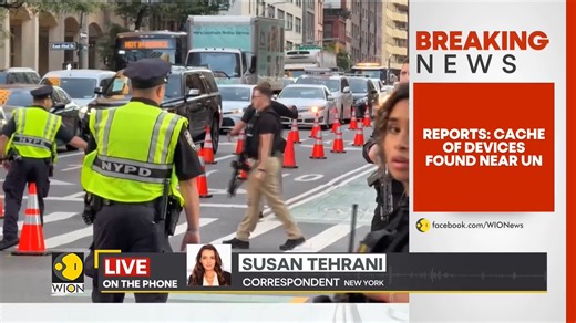#BREAKING | Cache of devices capable of crashing cell network found near UN, says report. More than 100,000 SIM cards and 300 servers found. Development comes as New York hosts the UNGA. Susan Tehrani joins Hem Saroya for more details. | WION